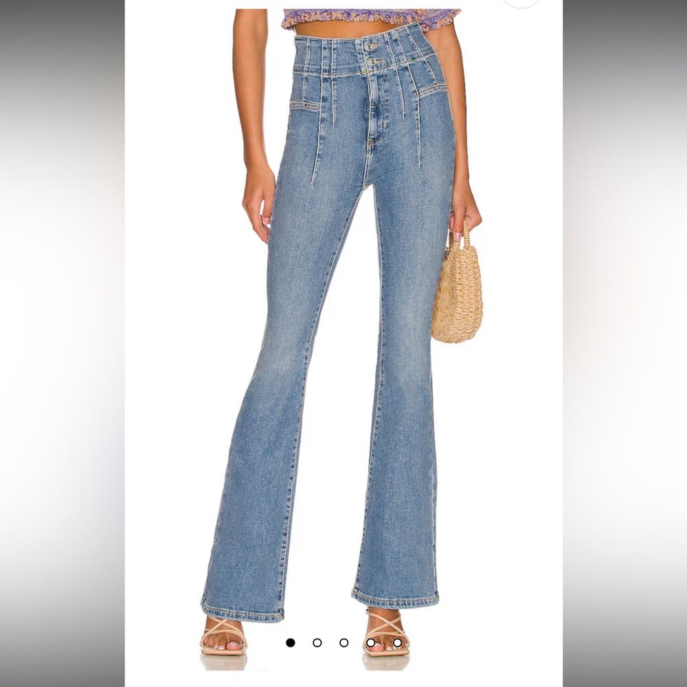We The Free Jayde Flare Jeans in Sunburst Blue 27